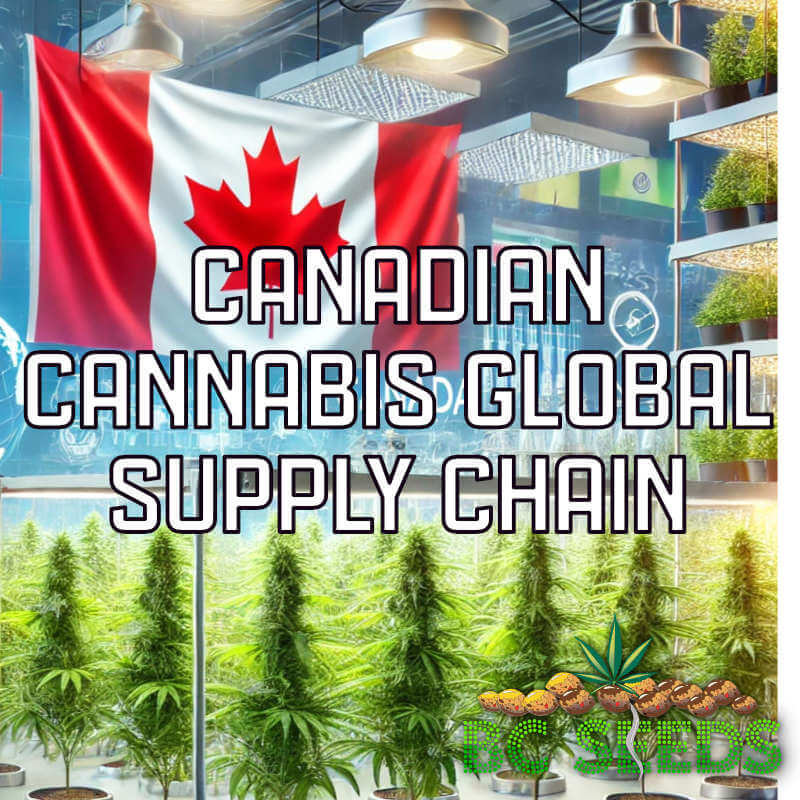 Canadian cannabis global supply chain